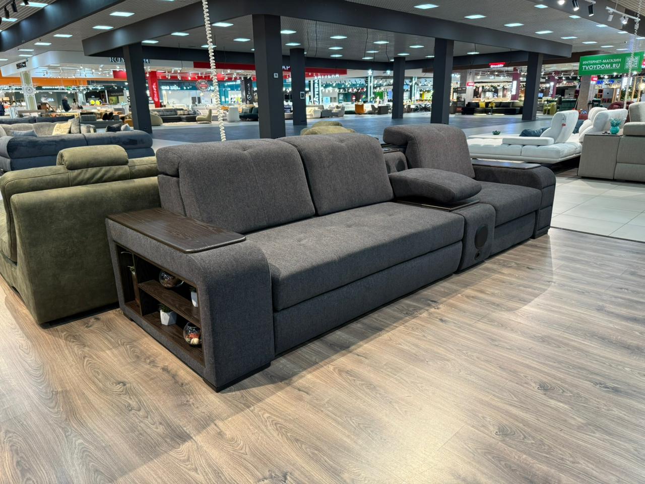 Диван многофункциональный с реклайнером «IQ 130»